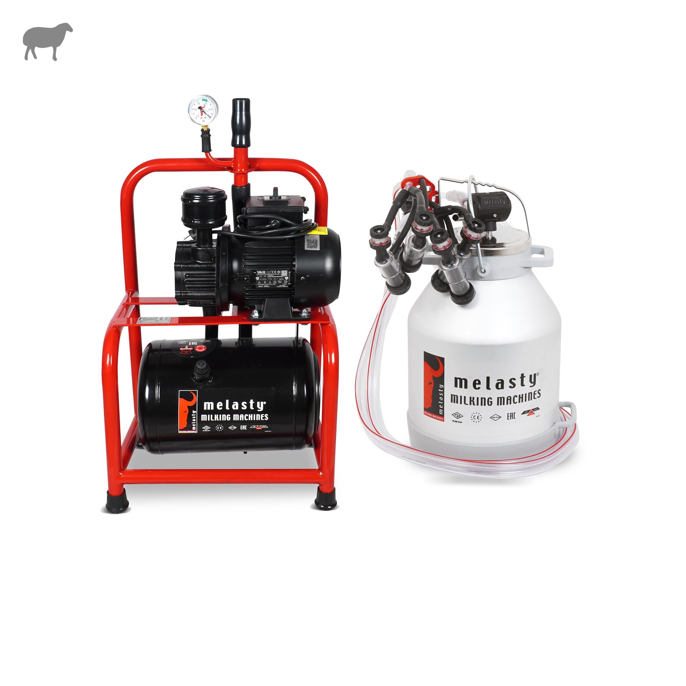MELASTY TKS-KY2AK Süt Sağma Makinesi | Cimritilki.com
