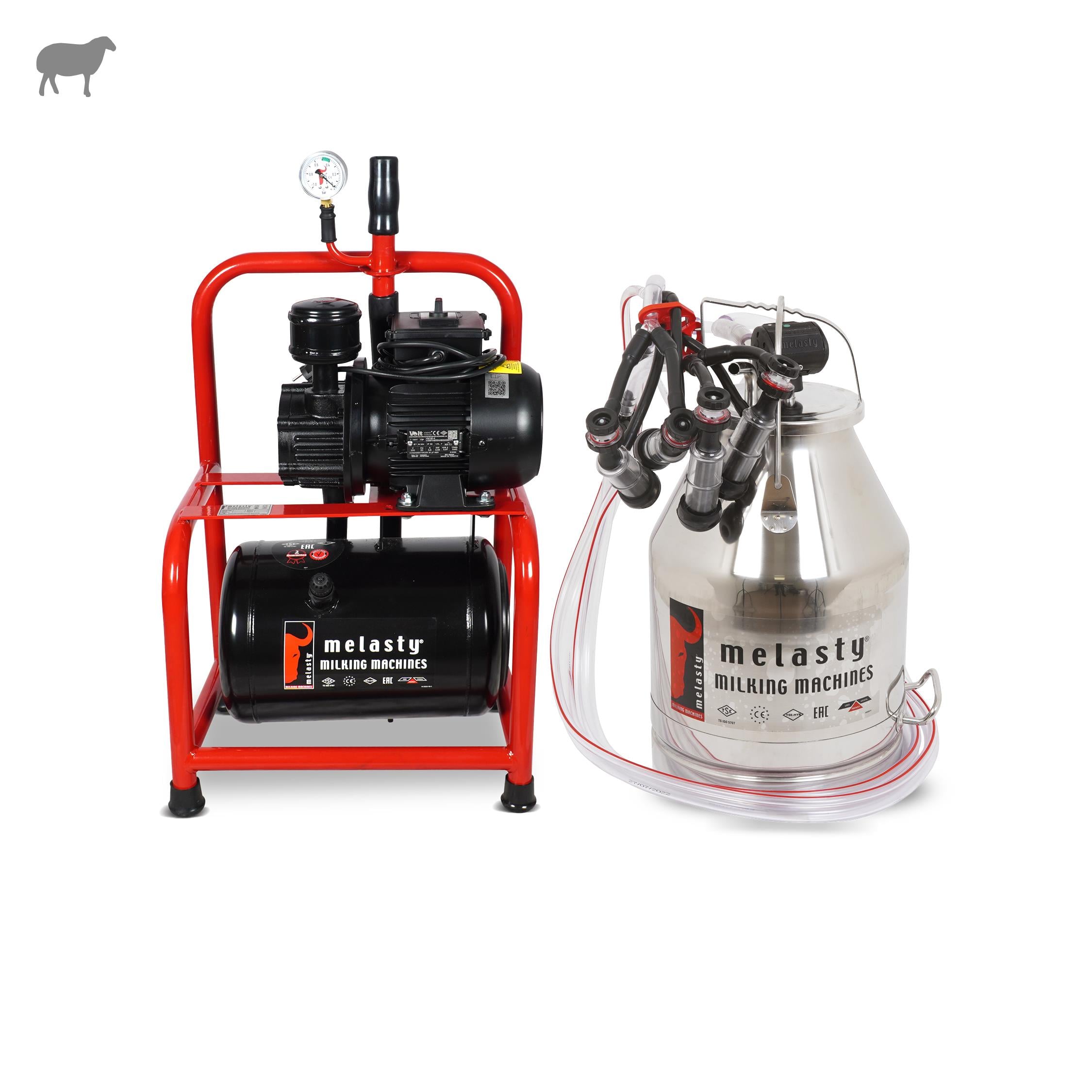 MELASTY TKS-KY2PK Süt Sağma Makinesi | Cimritilki.com