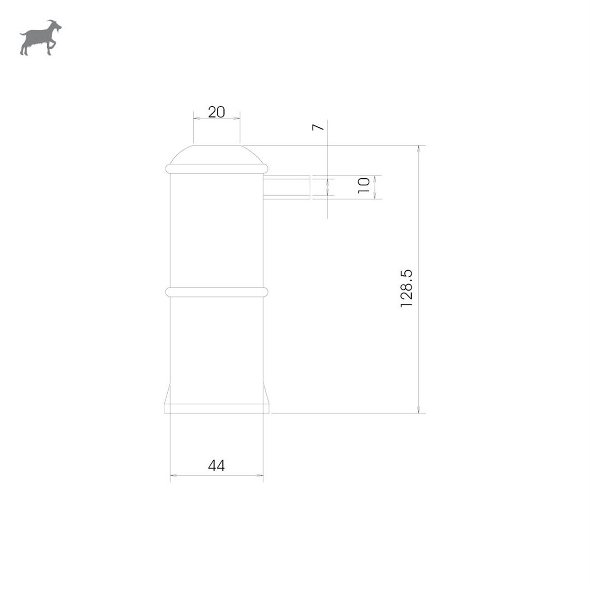 Melasty3358-1 Keçi Meme Lastiği Kılıfı | Cimritilki.com