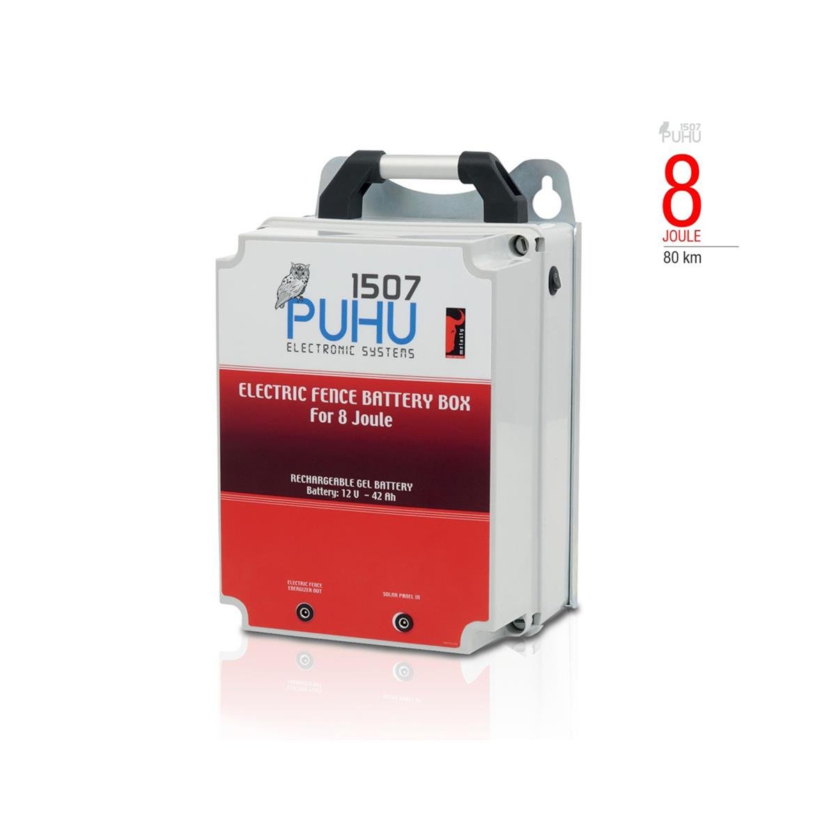 Puhu Ecos Elektrikli Çit Cihazı Aküsü (12V/42AH) (Jel Akü) | Cimritilki.com