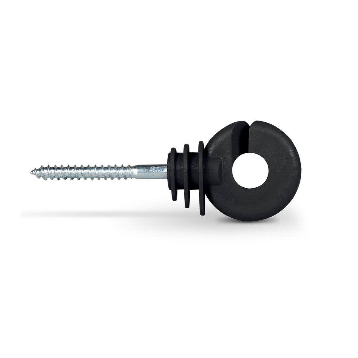 PUHU1507 Siyah Elektrikli Çit İzolatör 50 Adet (Orta Dayanımlı Pp)