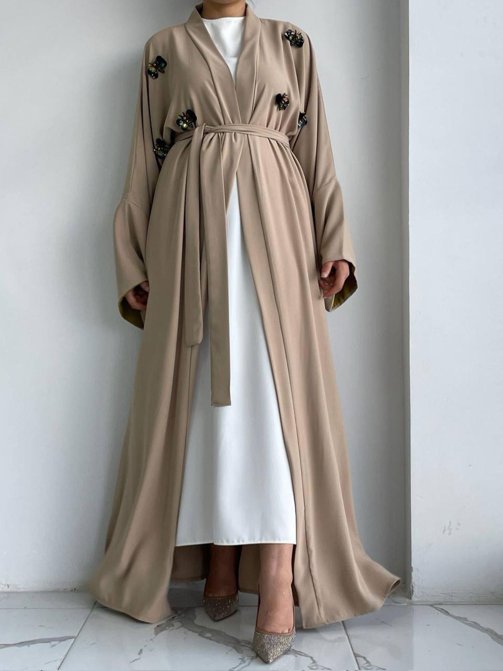 Bej Ebrar Abaya 