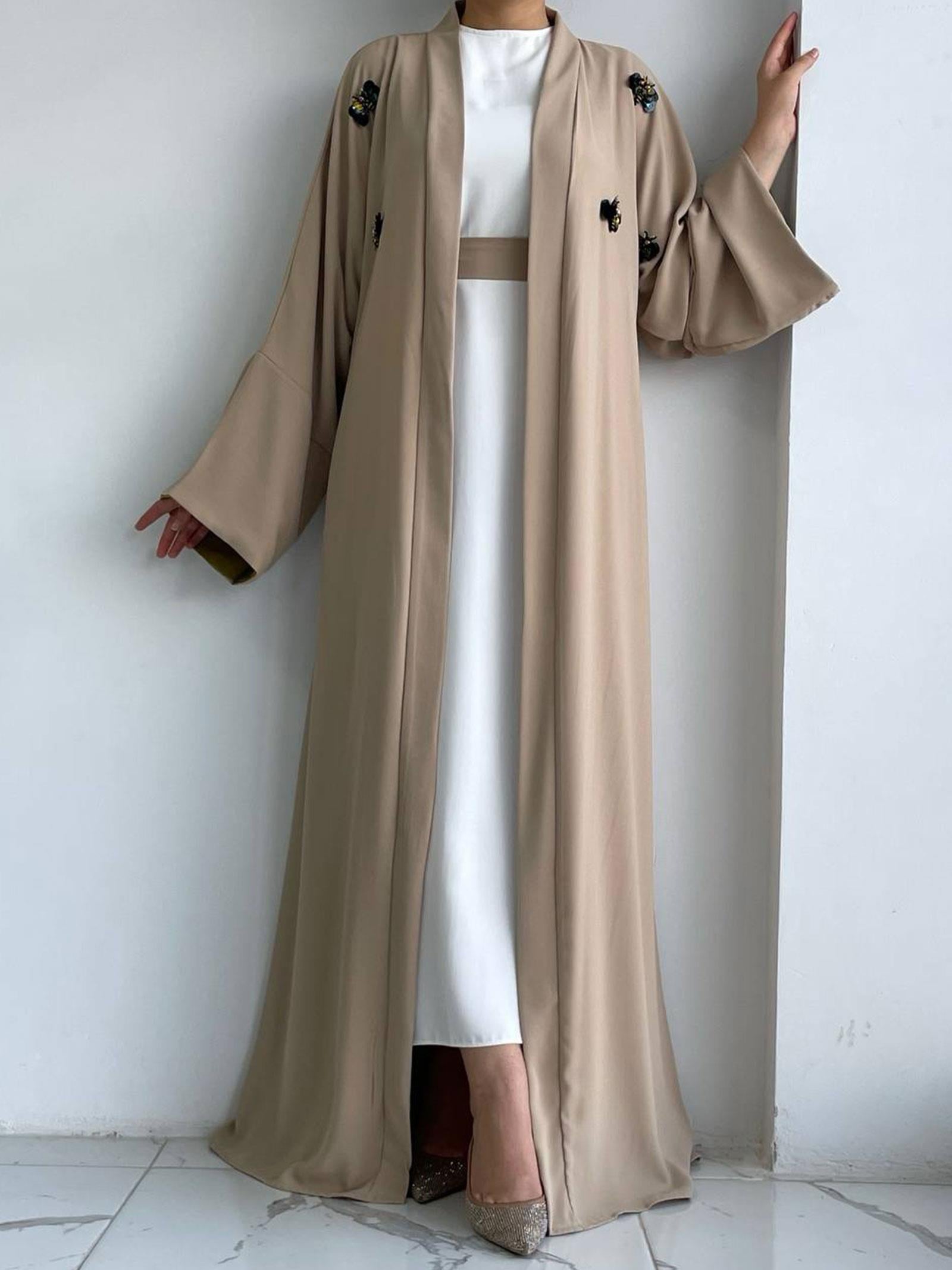 Bej Ebrar Abaya 
