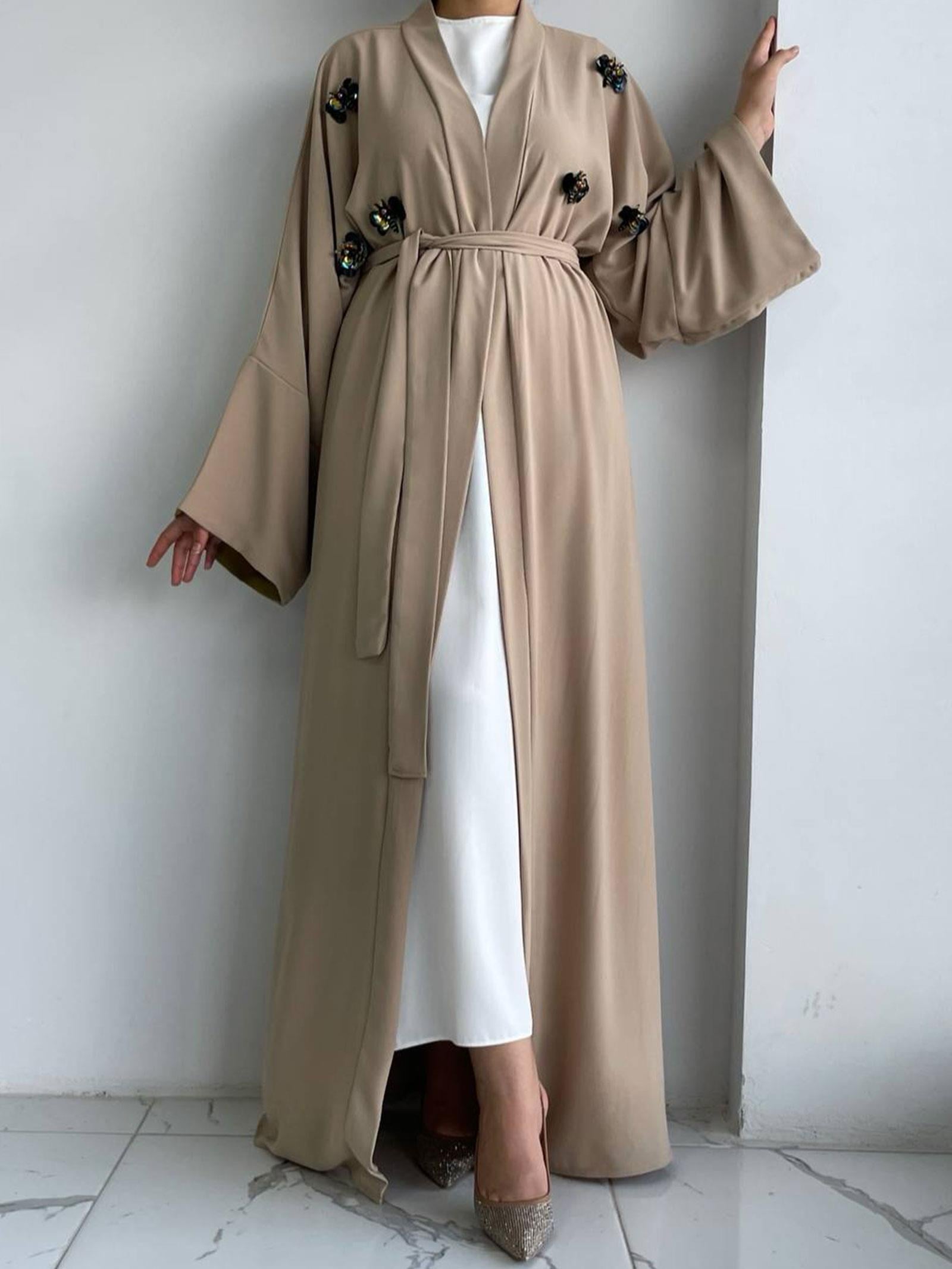 Bej Ebrar Abaya 