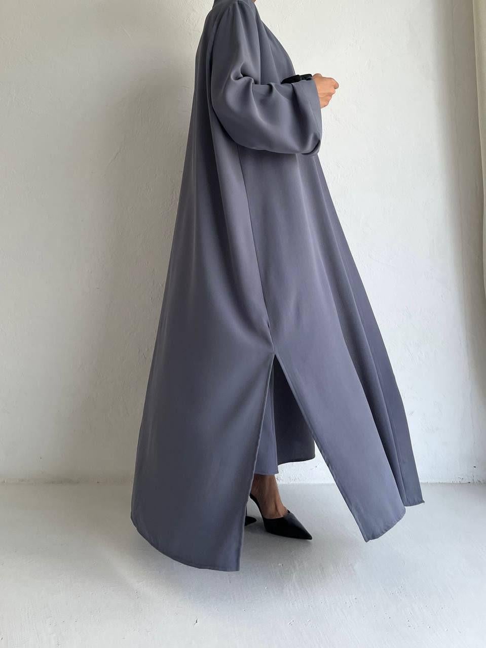 Füme Suzan Abaya Takım 