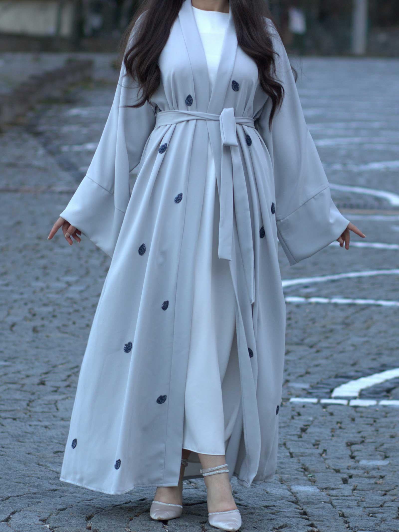Gri Sara Abaya
