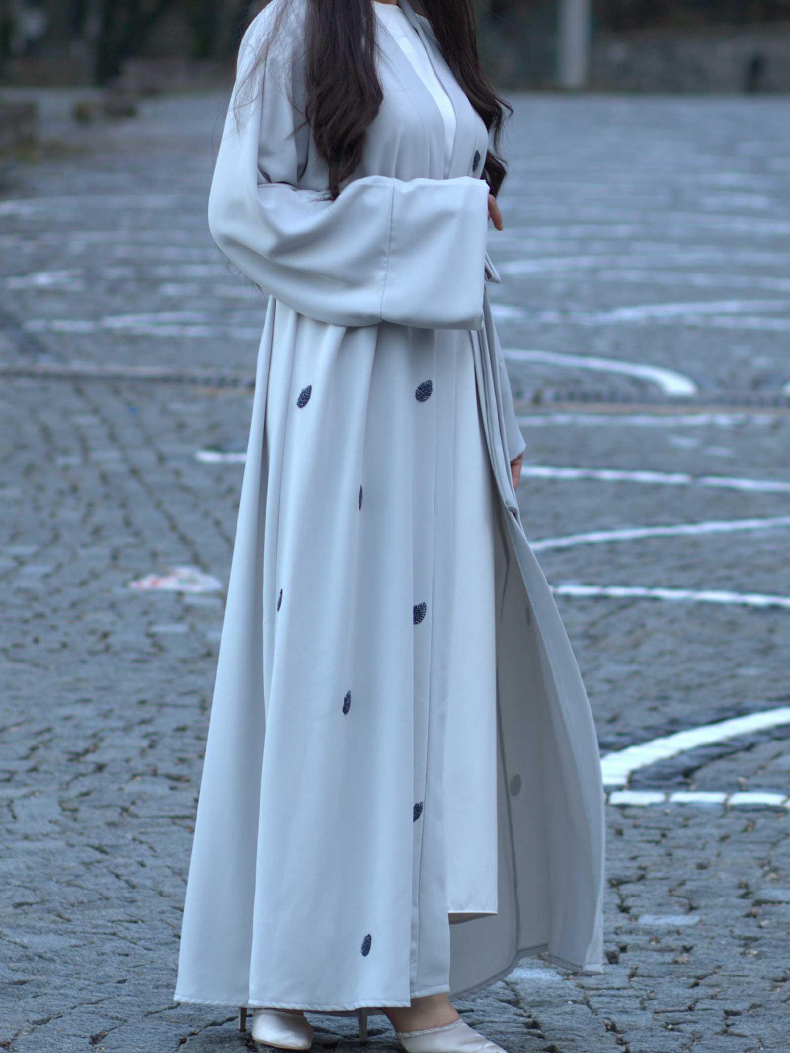 Gri Sara Abaya