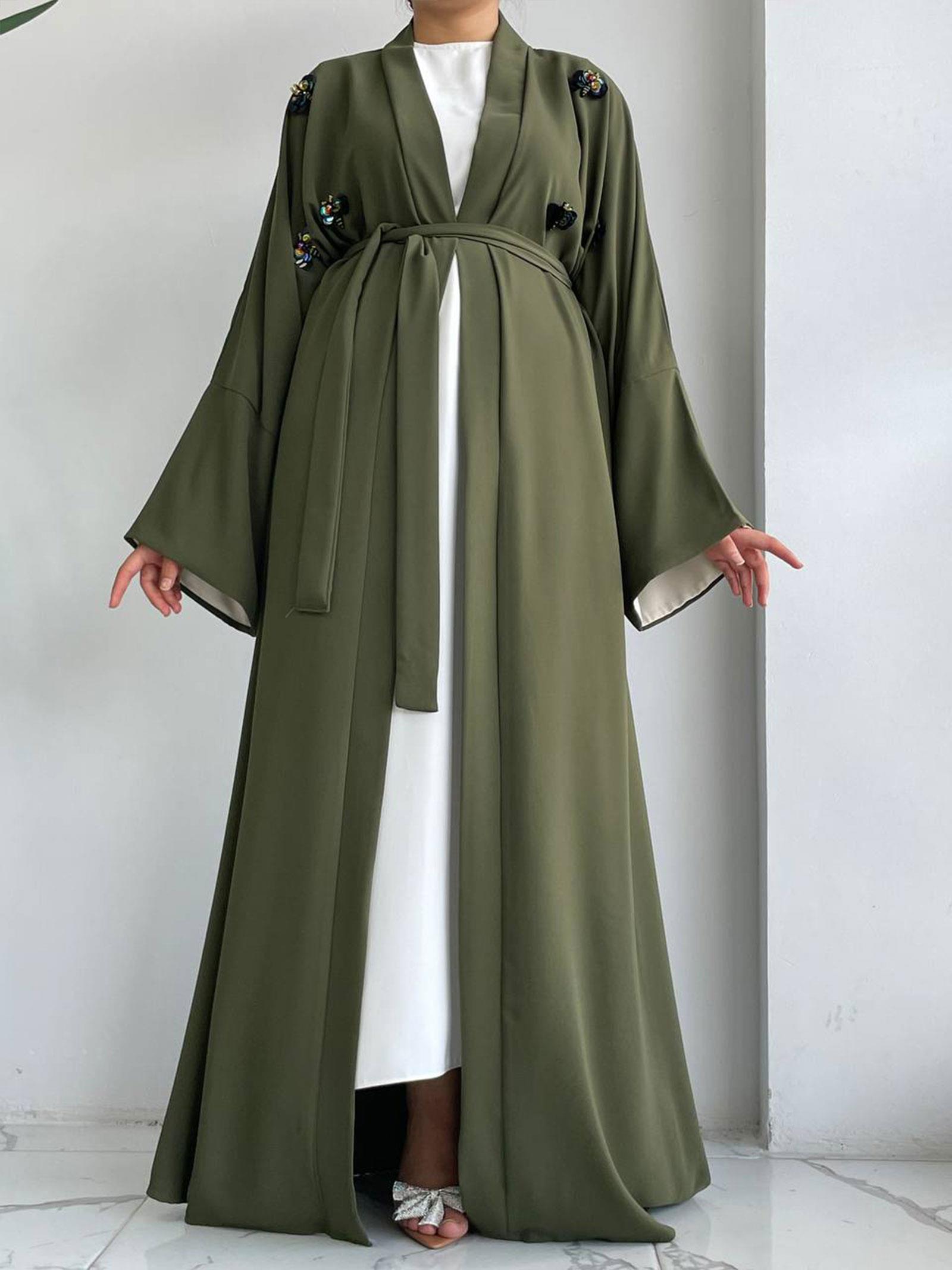 Haki Ebrar Abaya 