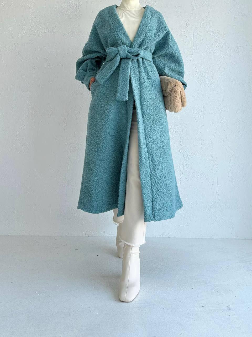 Mint Buklet Kumaş Kaban