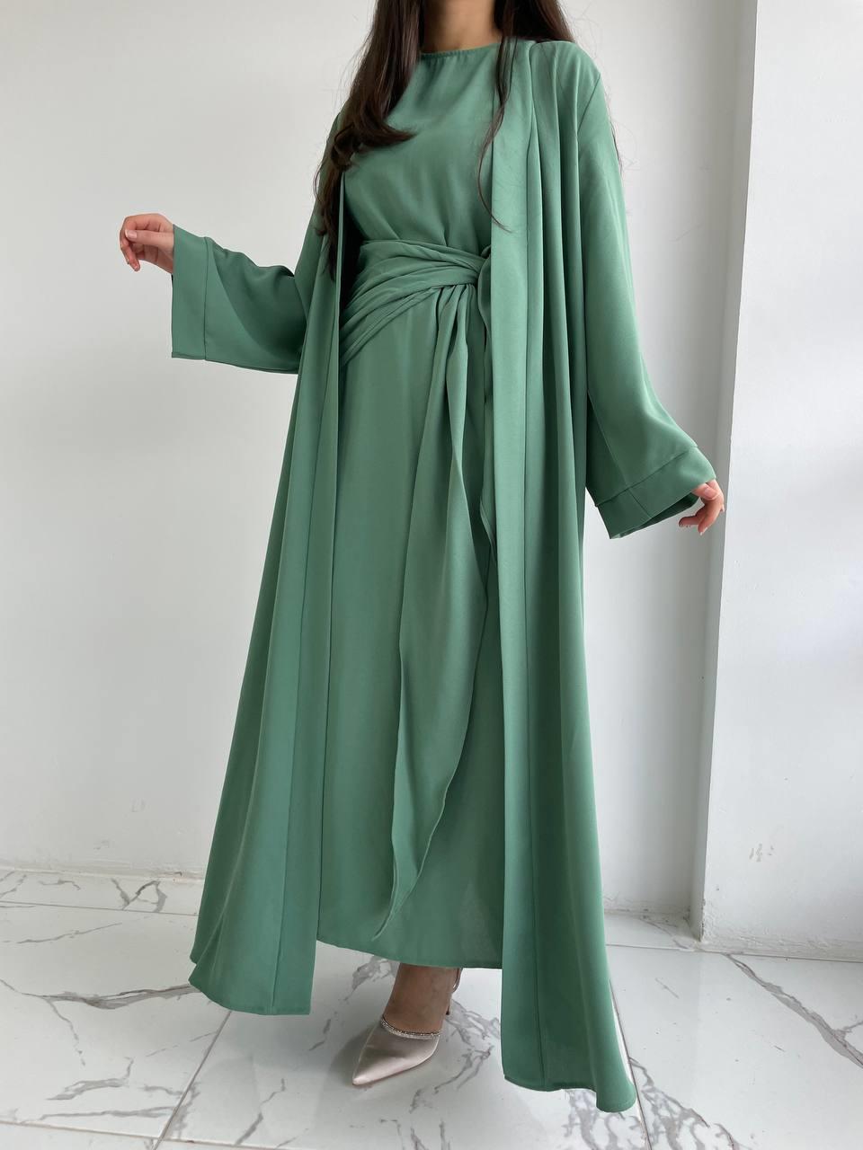 Mint Suzan Abaya Takım 