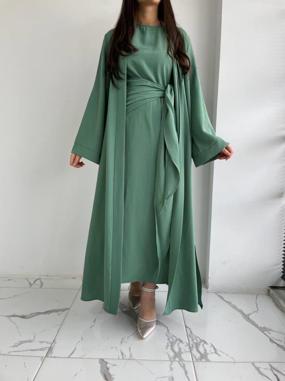 Mint Suzan Abaya Takım 