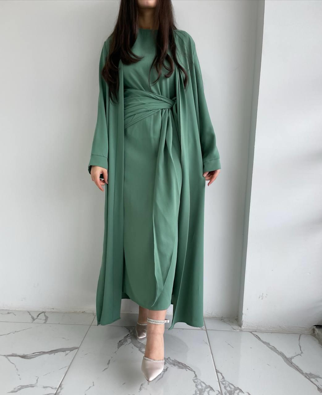 Mint Suzan Abaya Takım 
