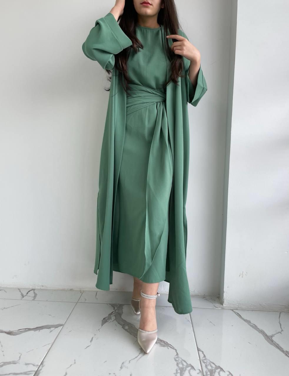 Mint Suzan Abaya Takım 