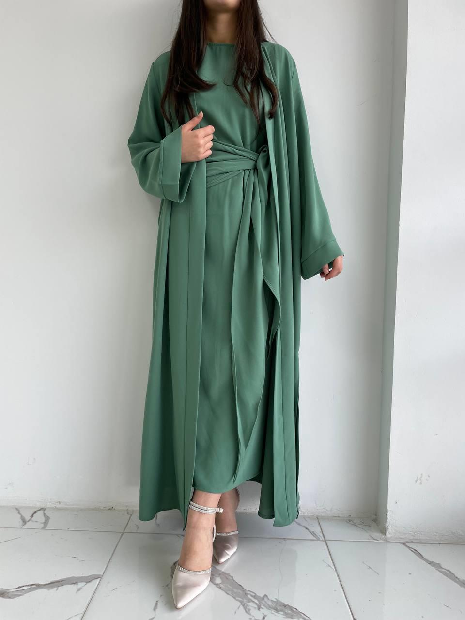 Mint Suzan Abaya Takım 