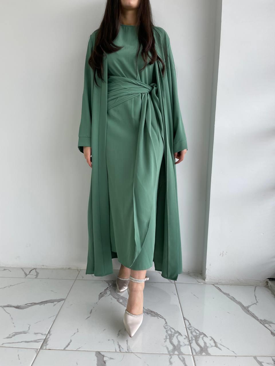 Mint Suzan Abaya Takım 