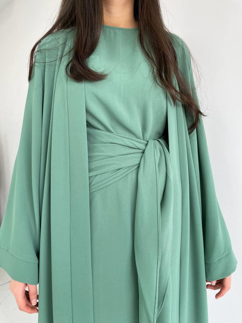 Mint Suzan Abaya Takım 
