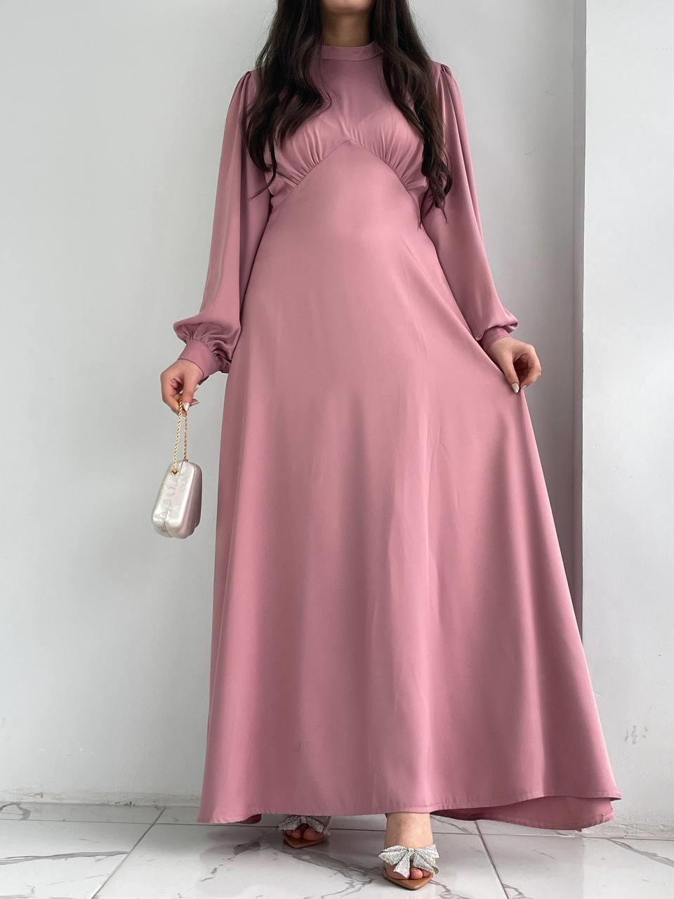 Pembe  Azra Elbise