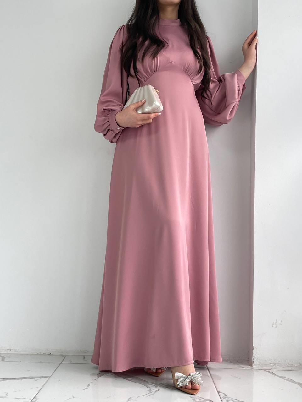 Pembe  Azra Elbise