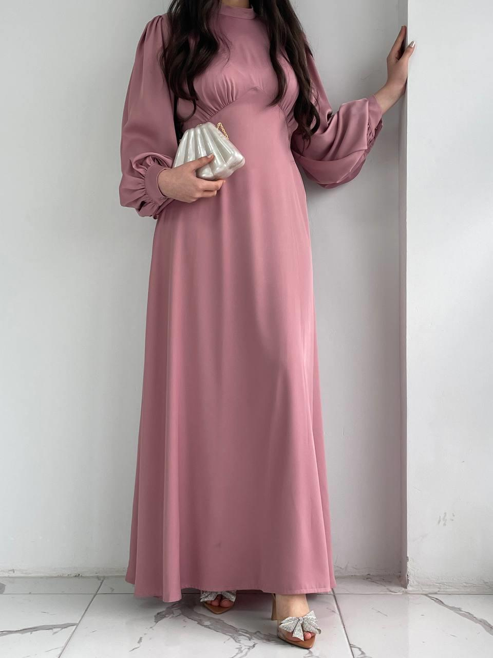 Pembe  Azra Elbise