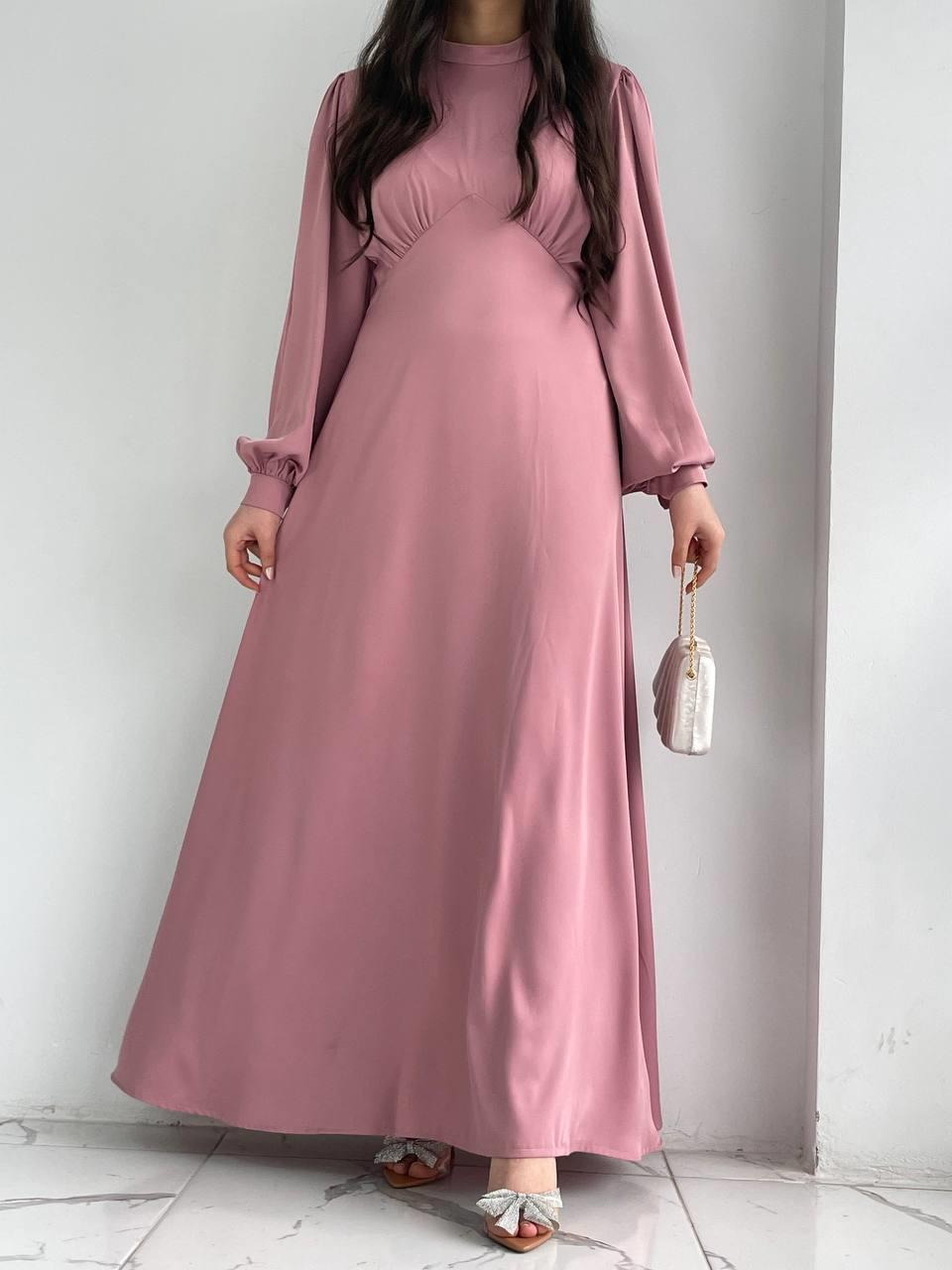 Pembe  Azra Elbise