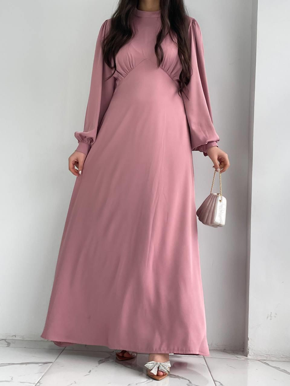 Pembe  Azra Elbise