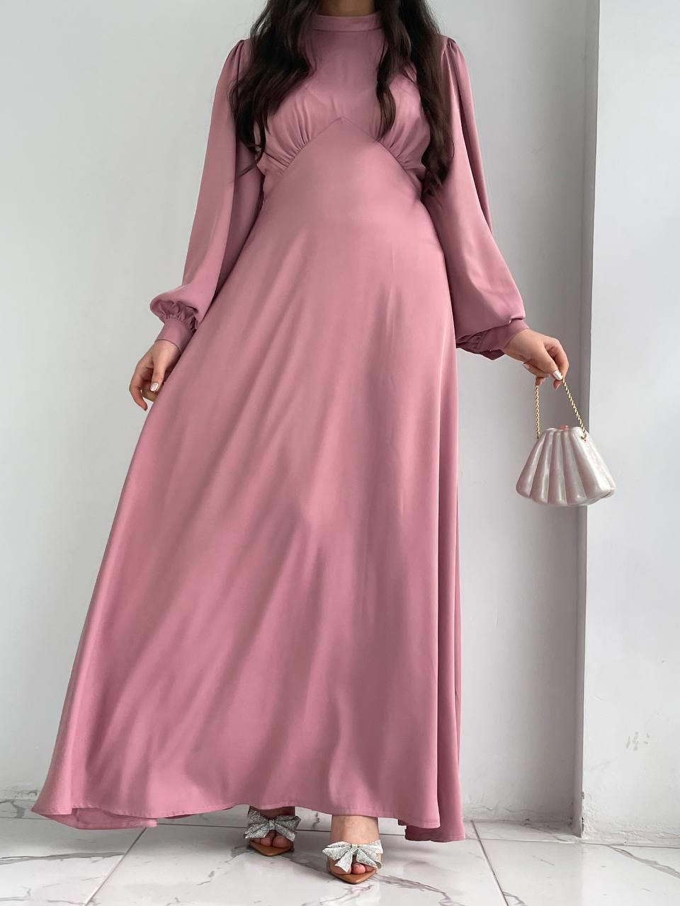 Pembe  Azra Elbise