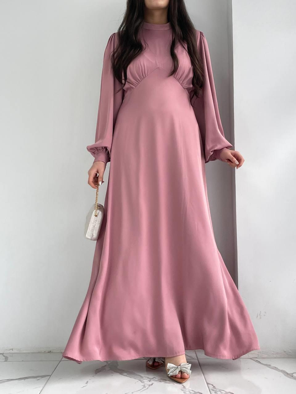 Pembe  Azra Elbise