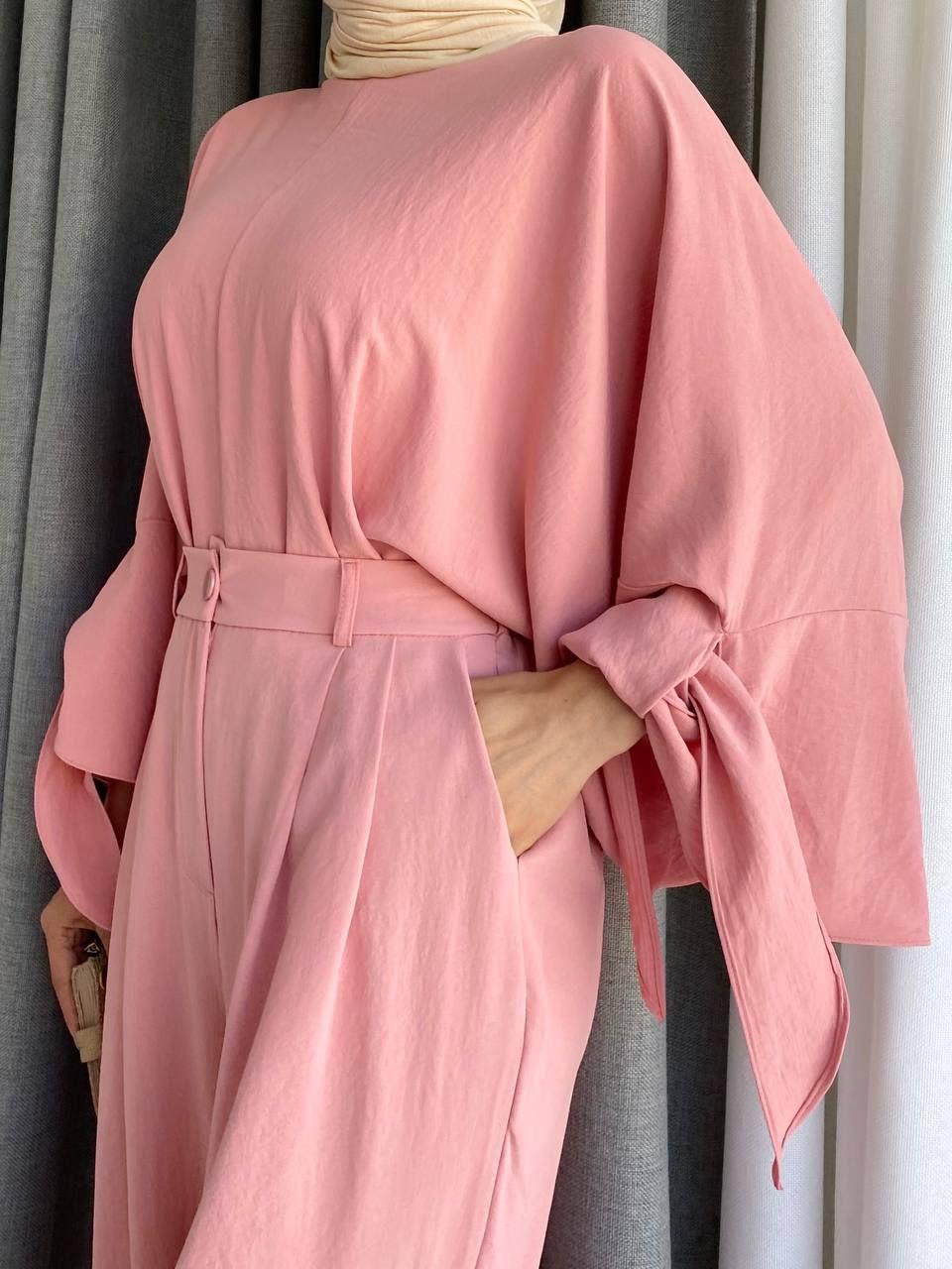 Pembe Pantolon Takım