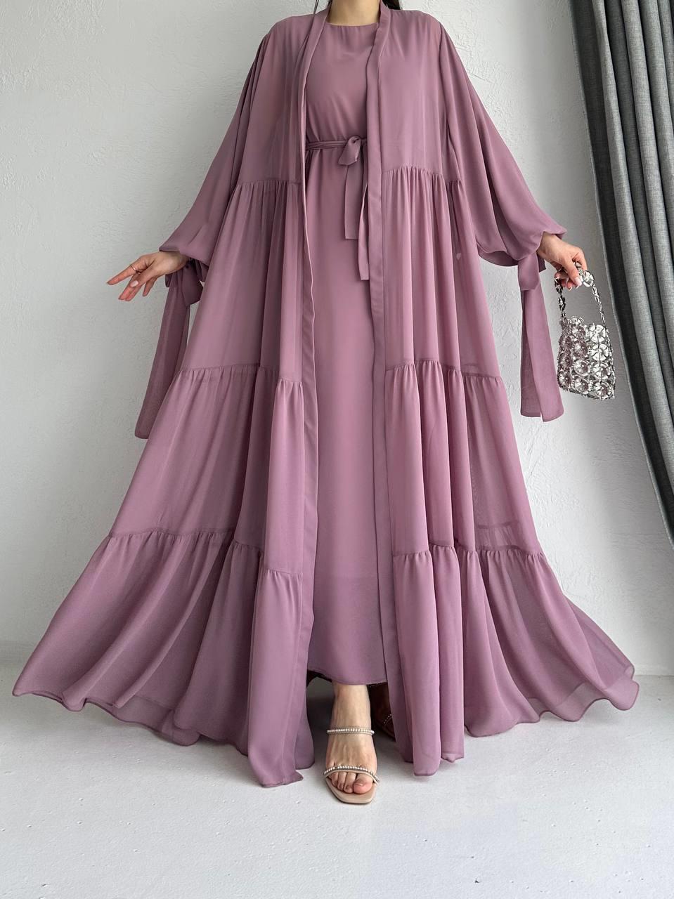 Pembe Selin Abaya Takım 