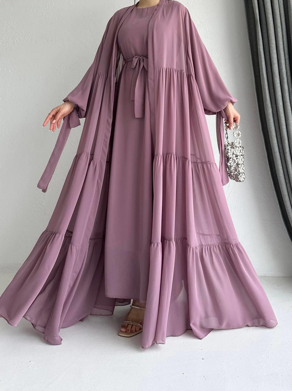 Pembe Selin Abaya Takım 