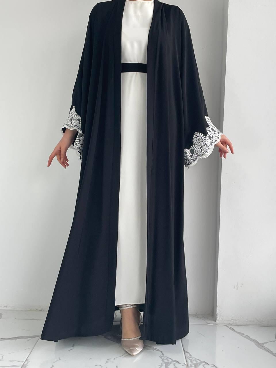 Siyah Elif Abaya