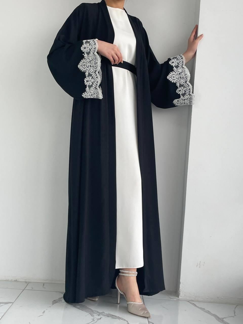 Siyah Elif Abaya