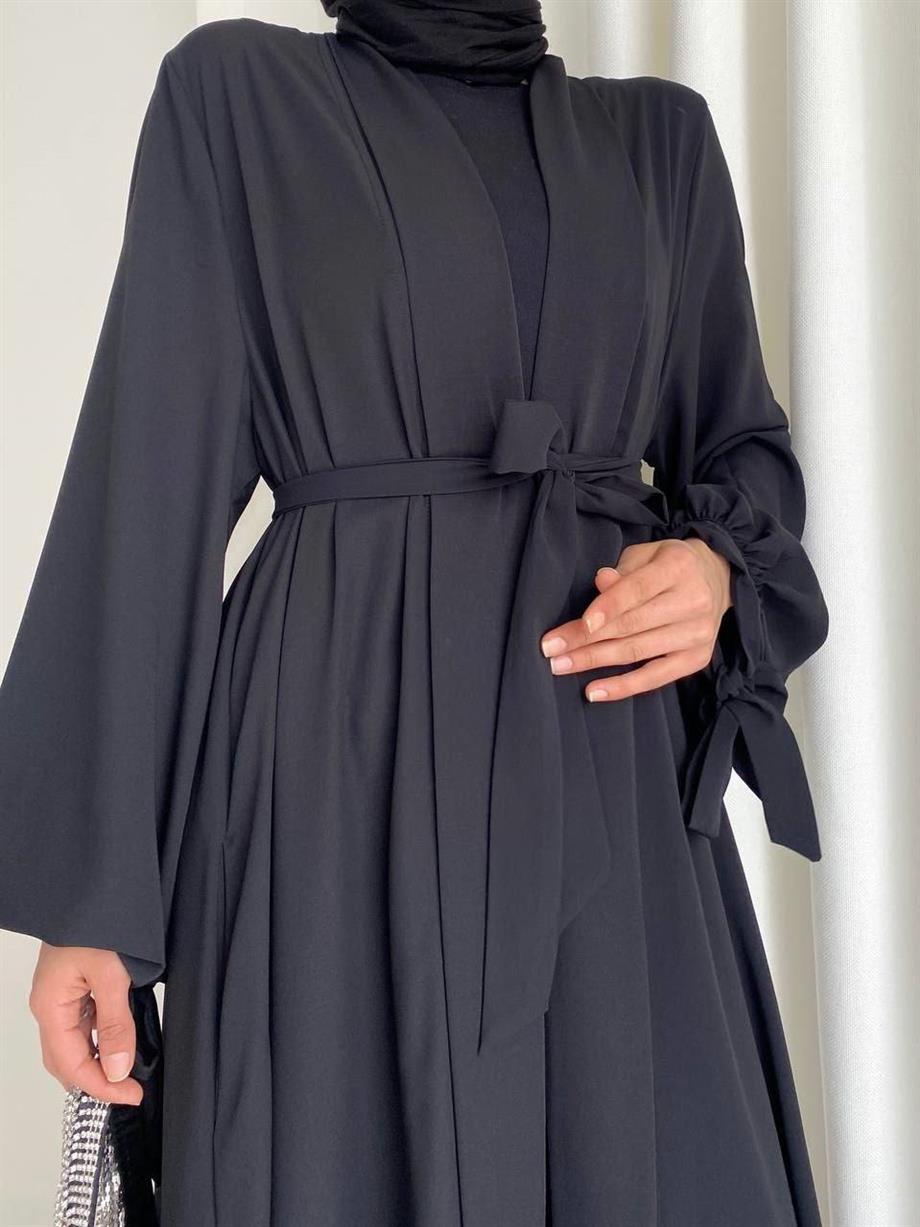 Siyah Hanzade Abaya
