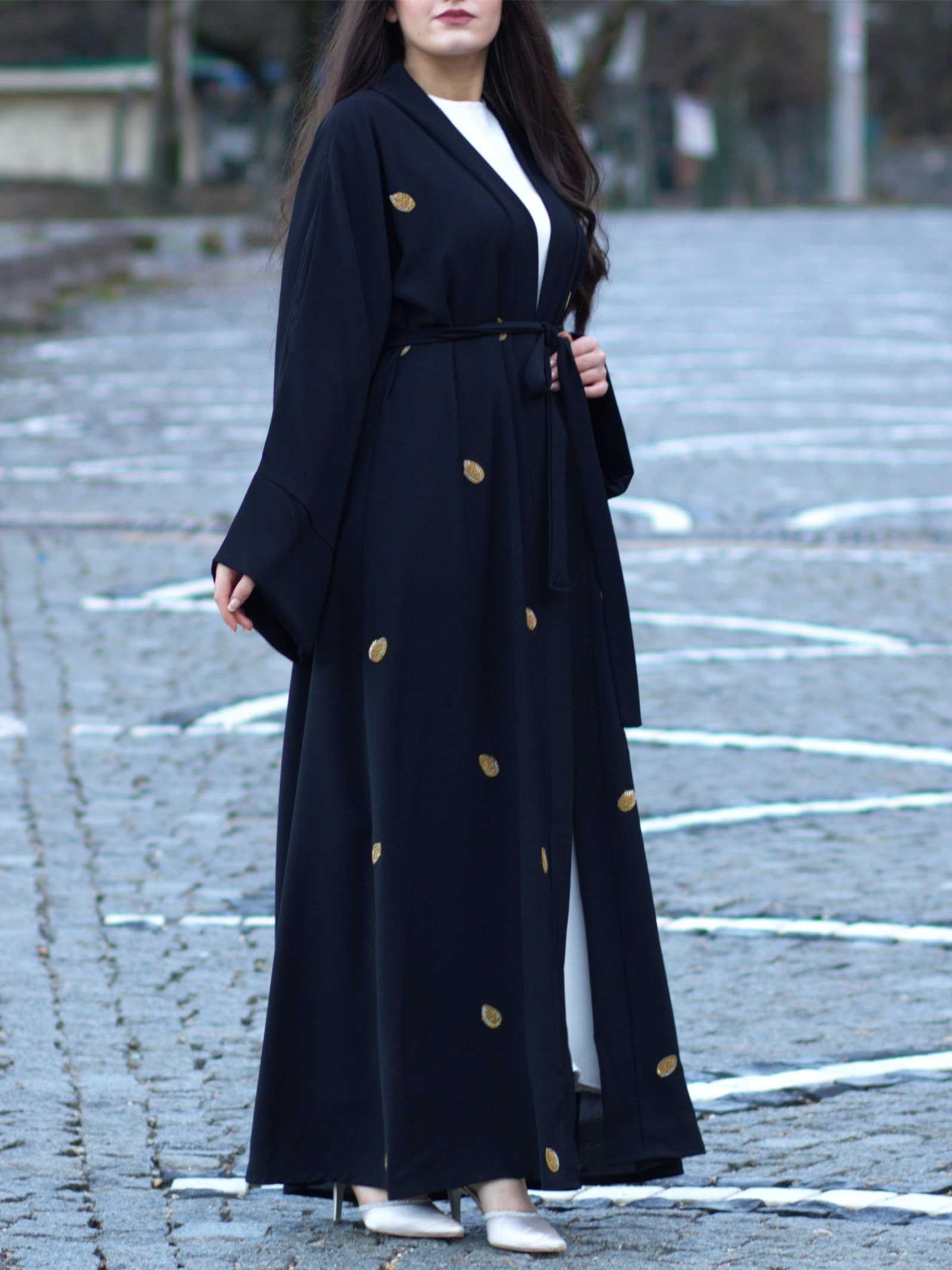 Siyah Sara Abaya