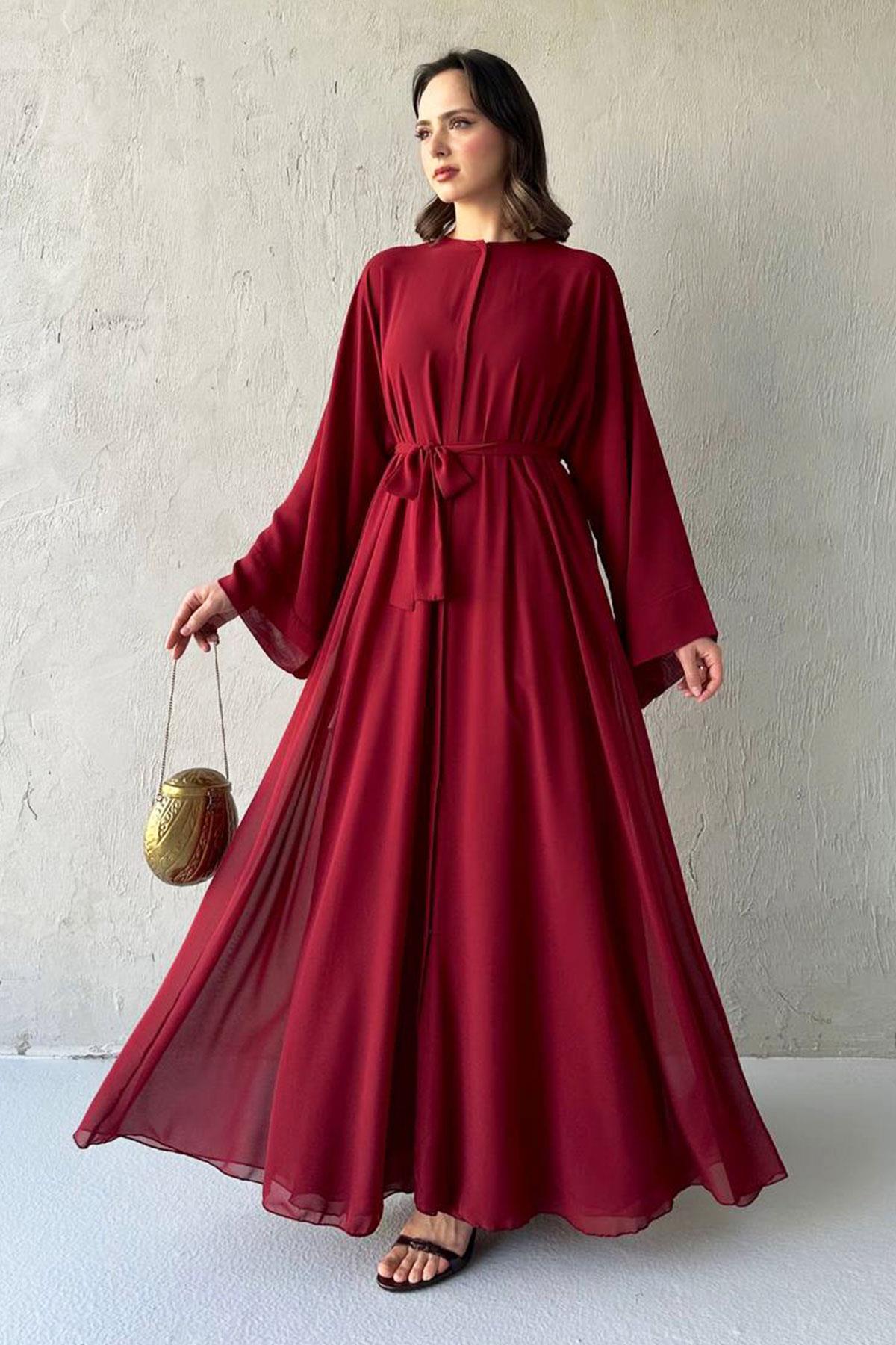 Vera Şifon Abaya Bordo