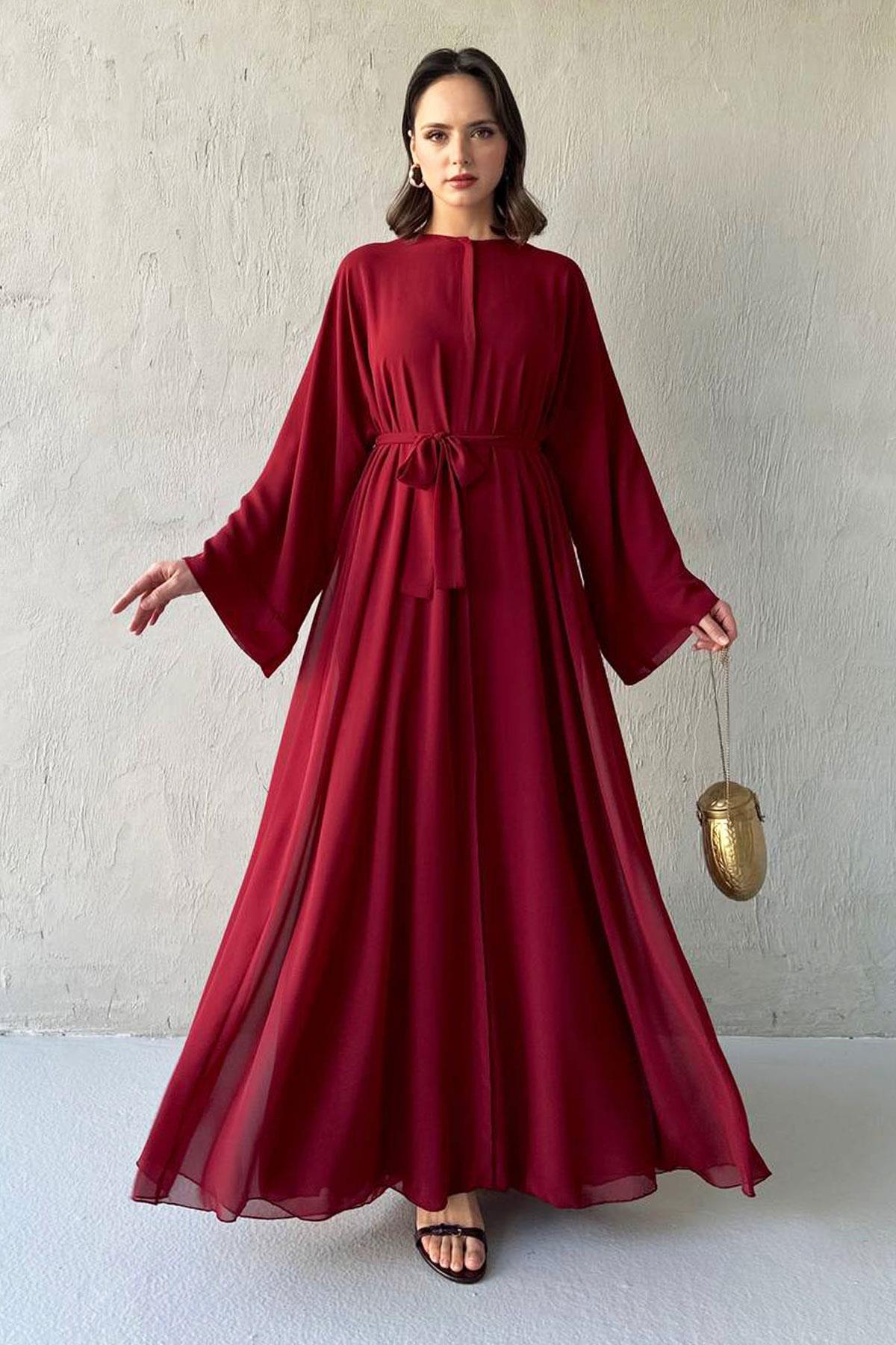 Vera Şifon Abaya Bordo