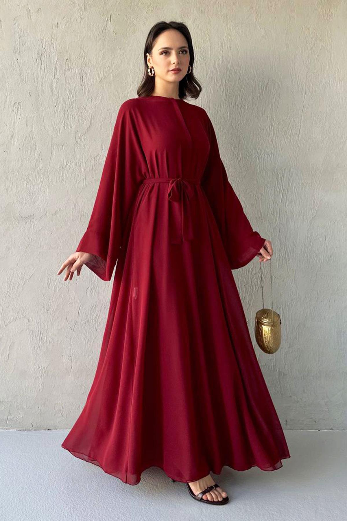 Vera Şifon Abaya Bordo