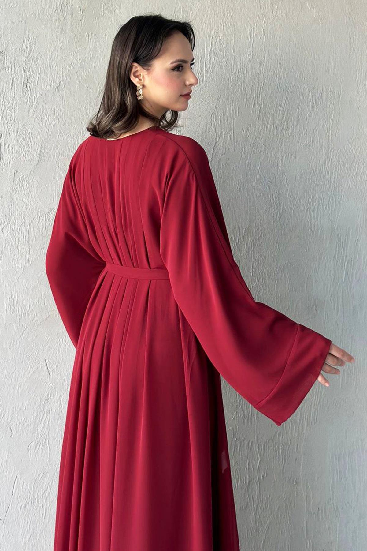 Vera Şifon Abaya Bordo