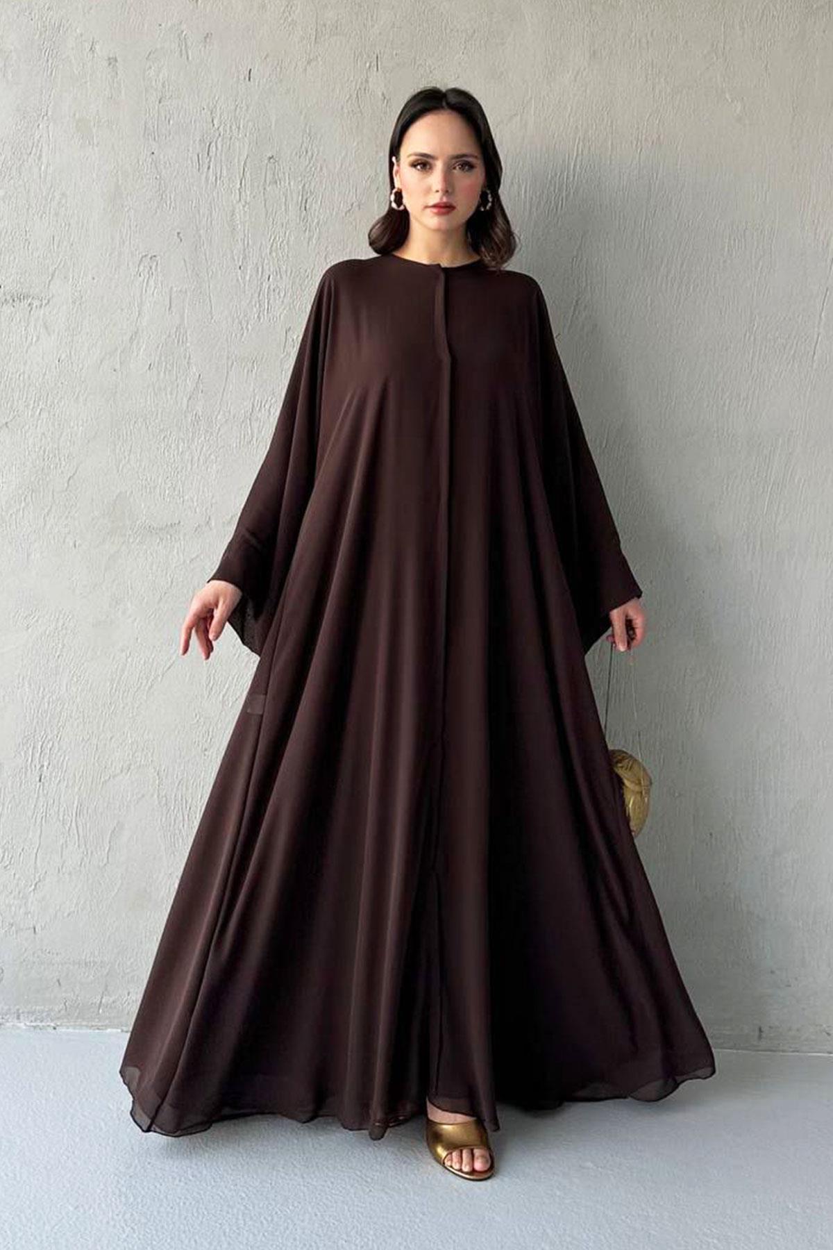 Vera Şifon Abaya Kahverengi
