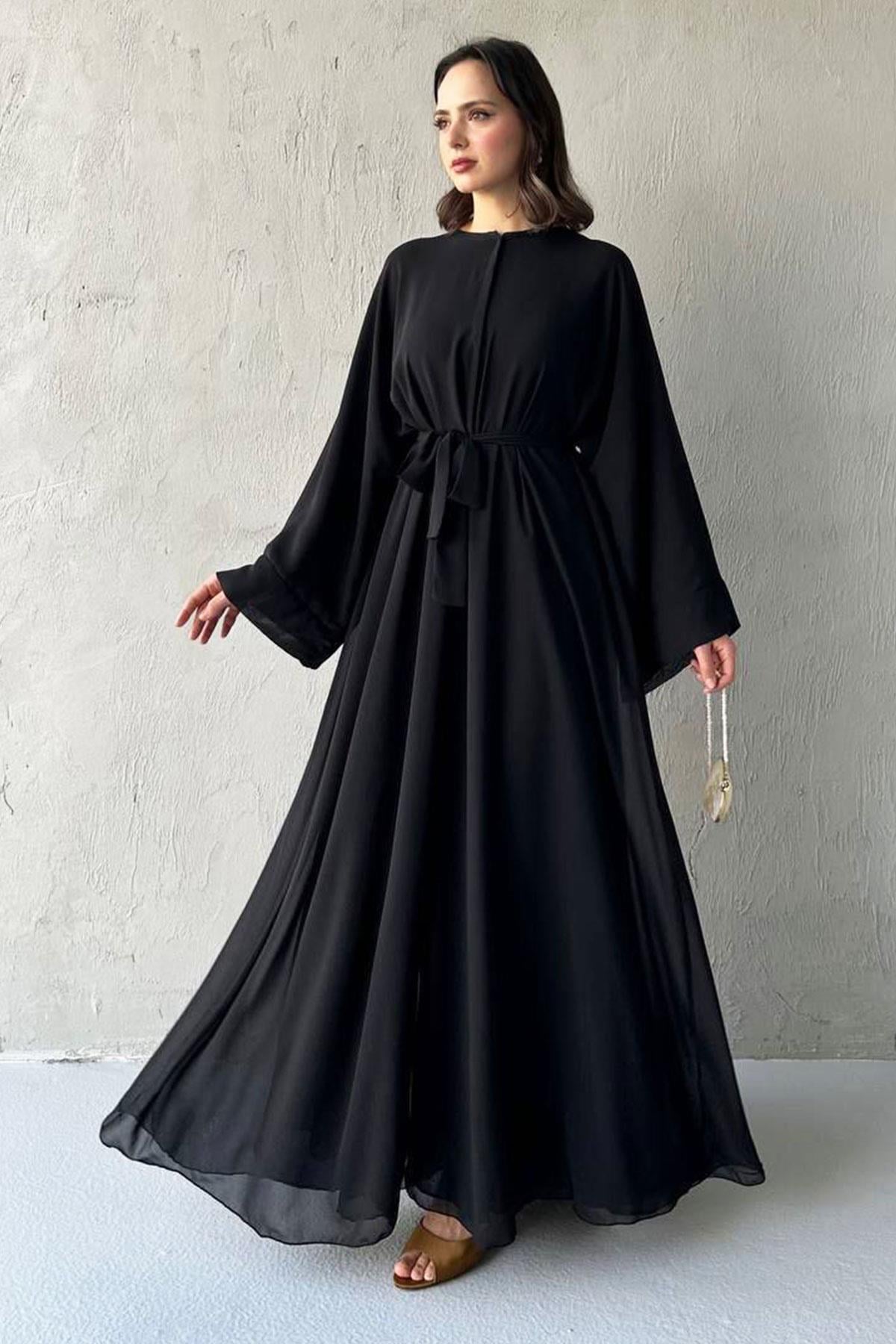 Vera Şifon Abaya Siyah