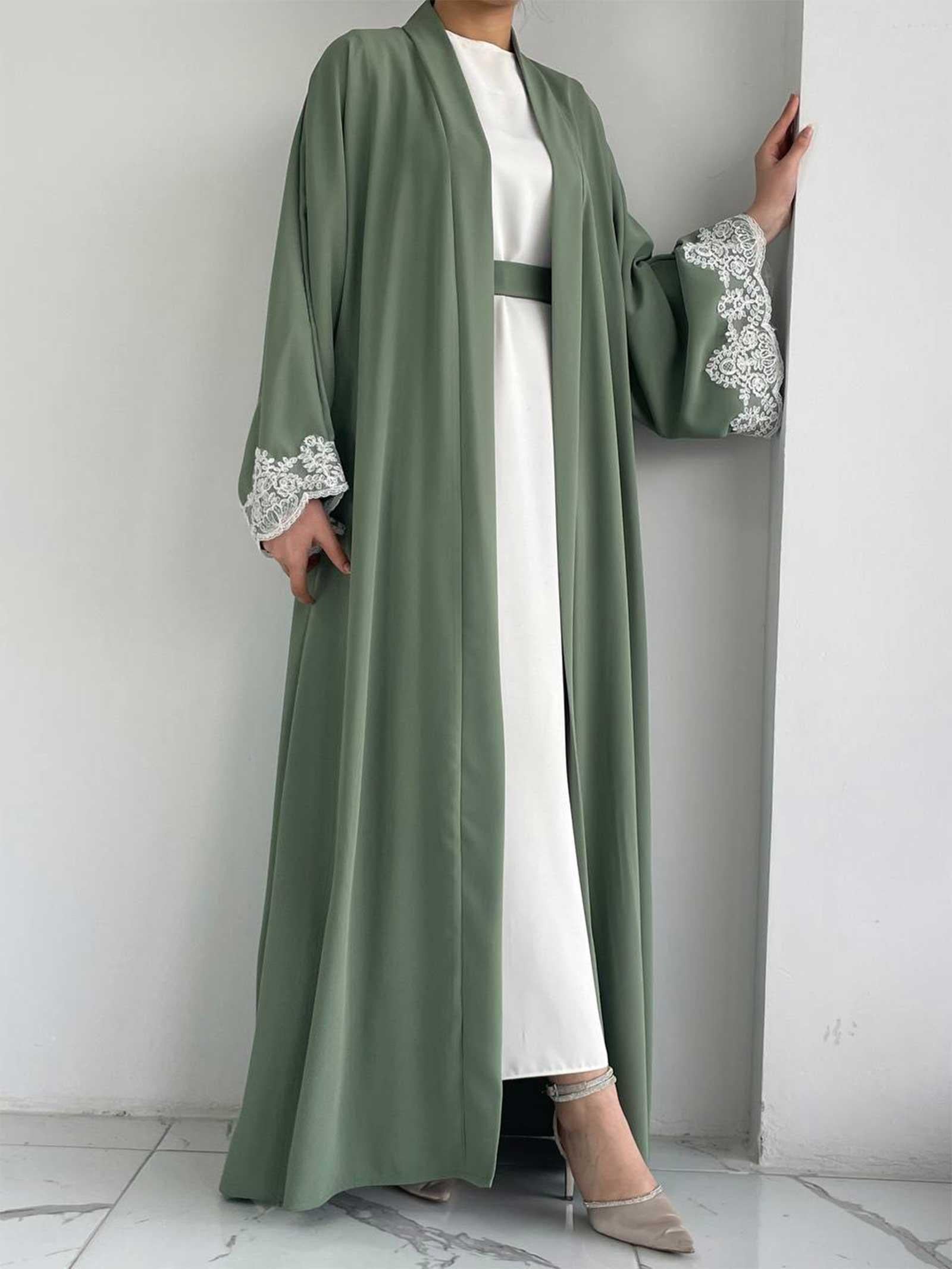 Yeşil Elif Abaya