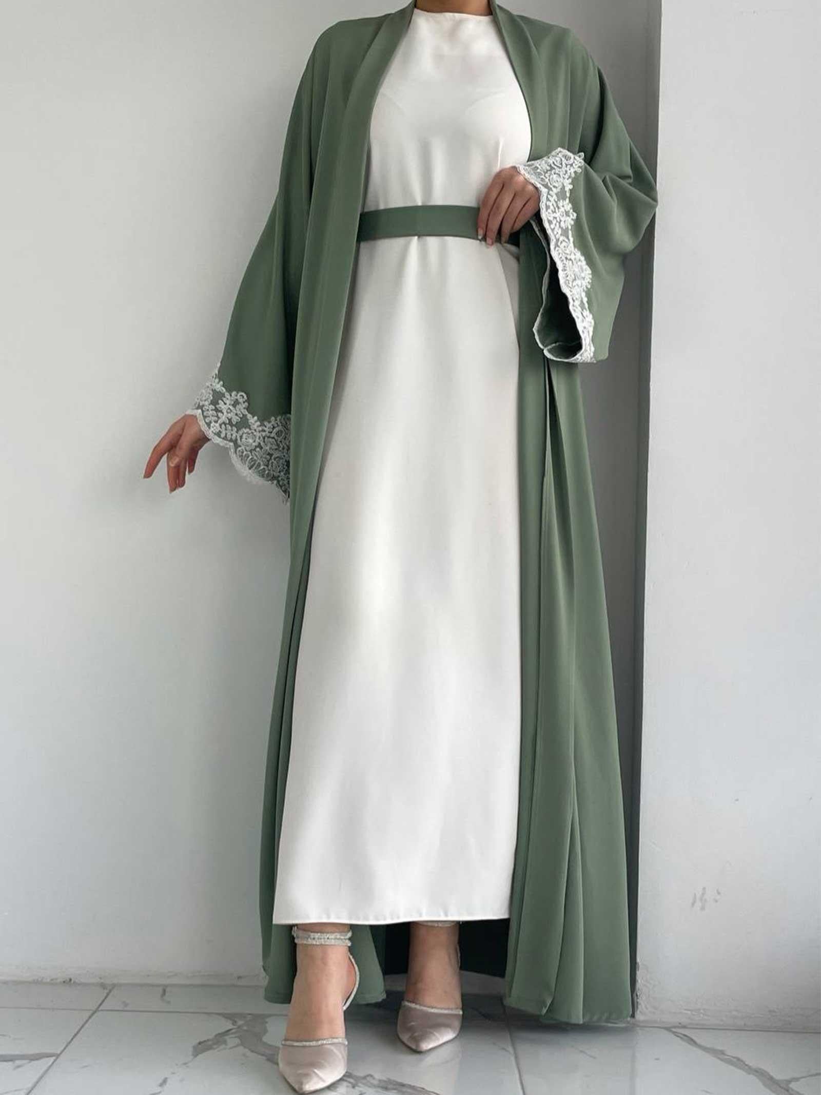 Yeşil Elif Abaya