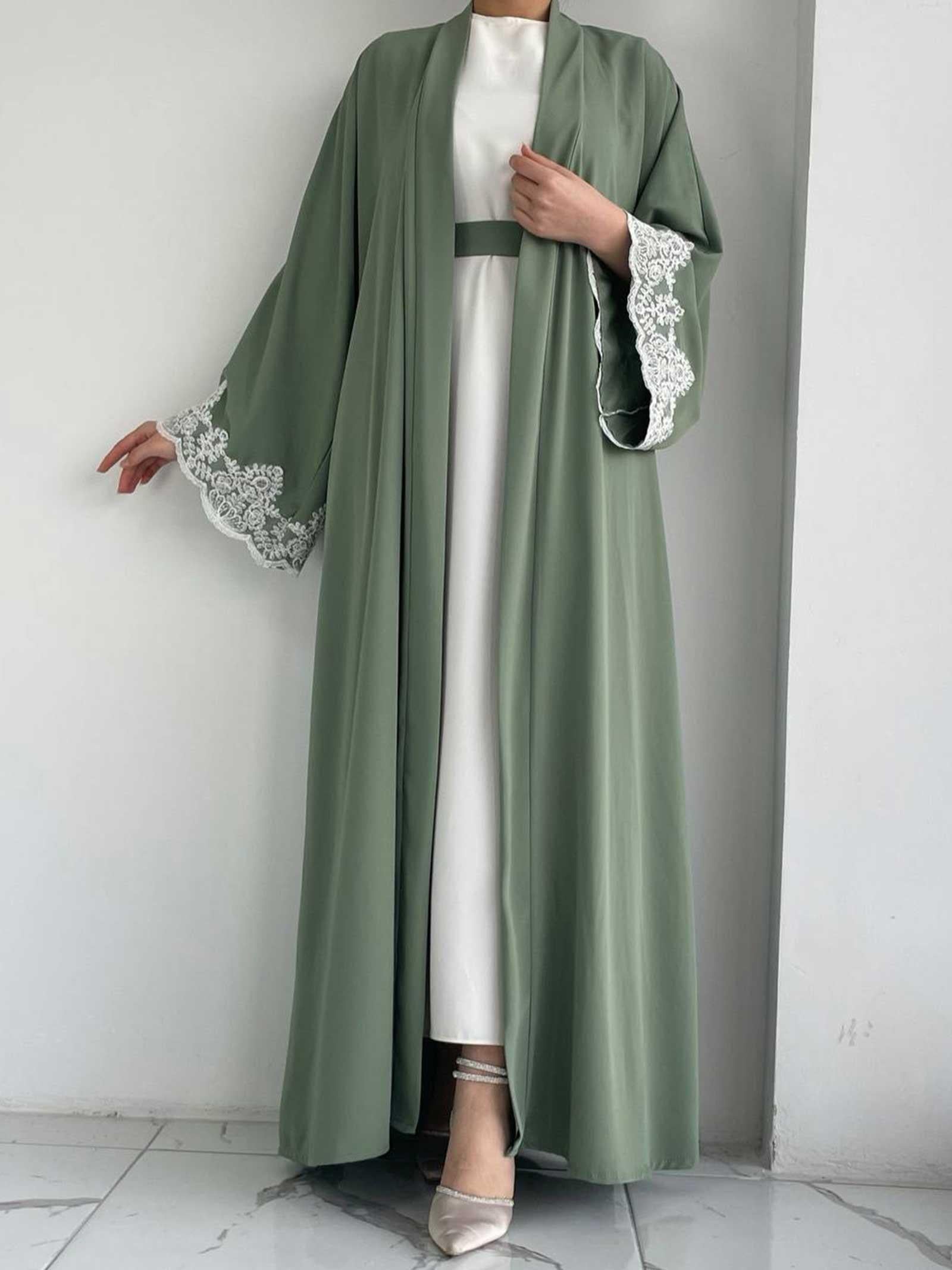Yeşil Elif Abaya