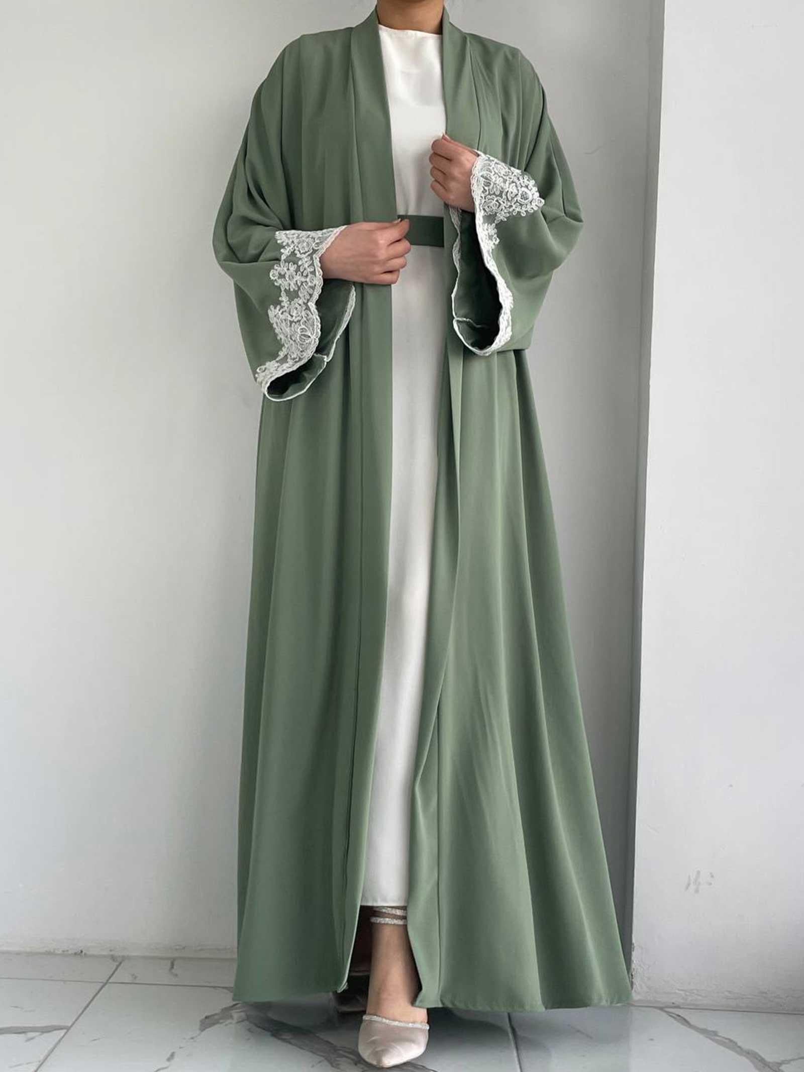 Yeşil Elif Abaya