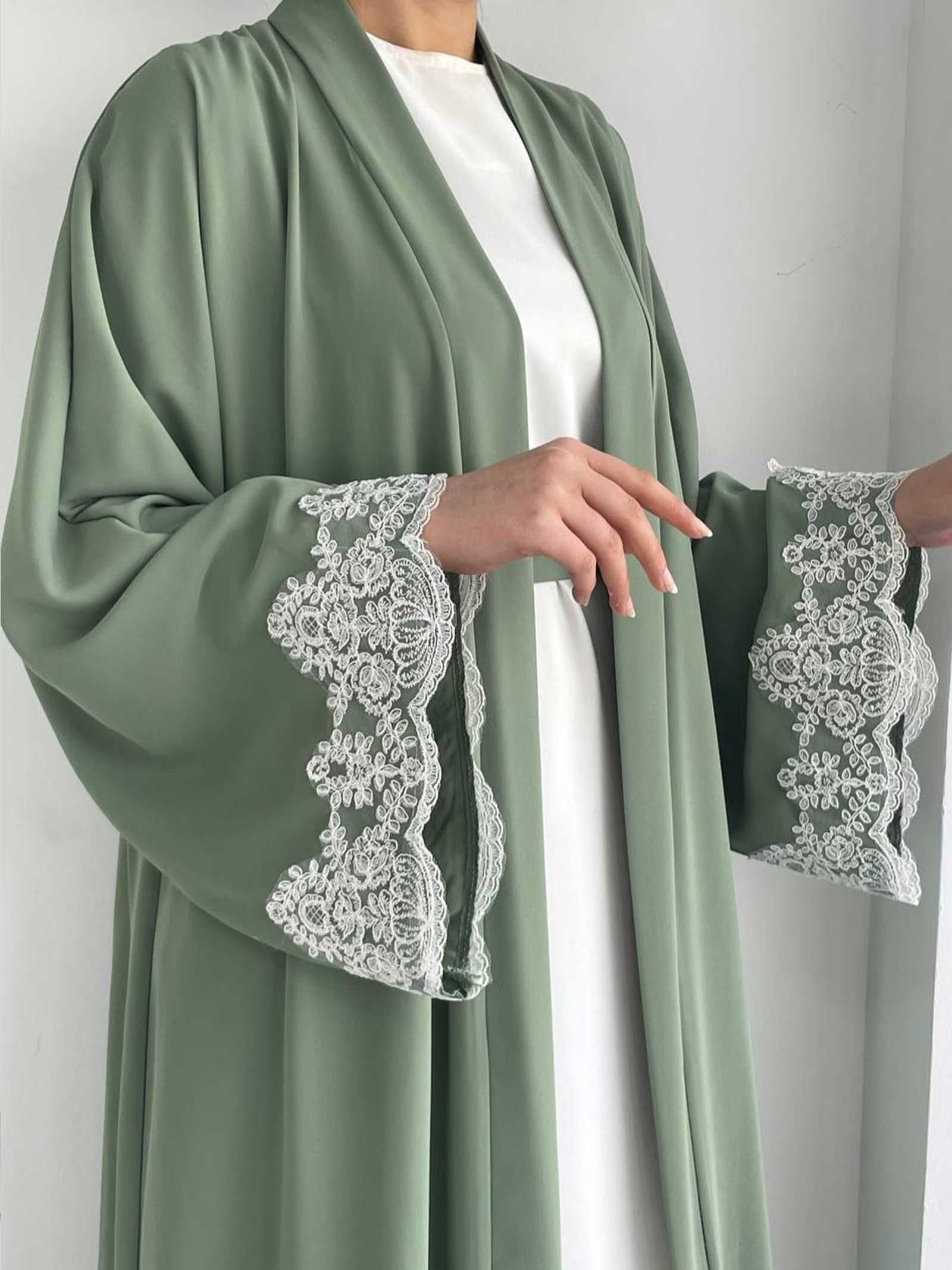 Yeşil Elif Abaya