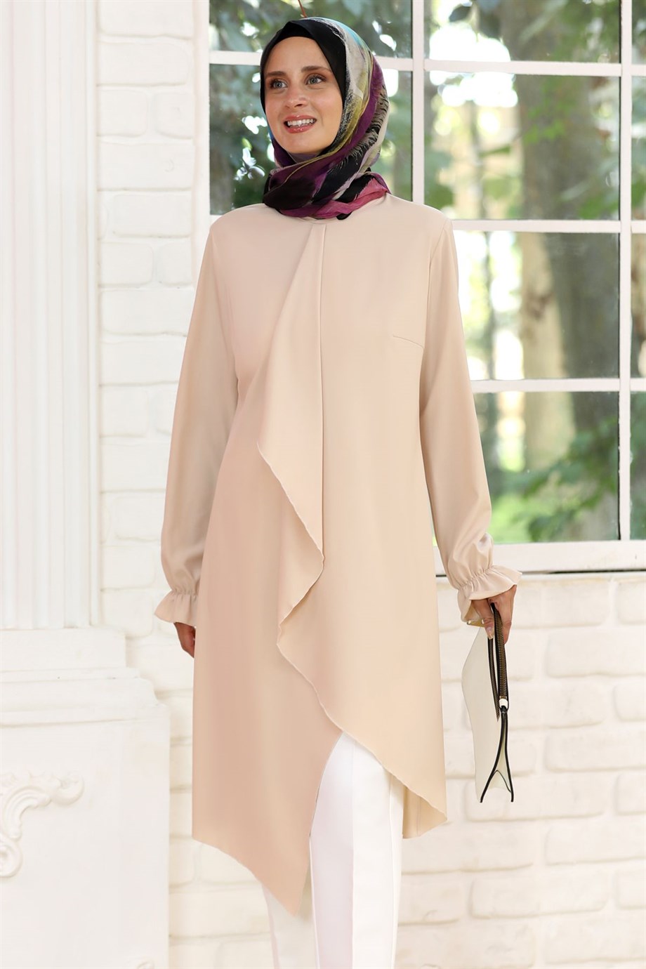 Arya Tesettür Tunik Bej