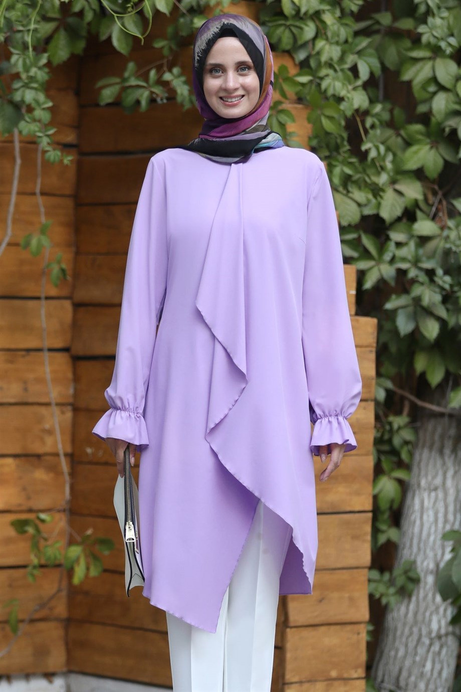 Arya Tesettür Tunik Lila