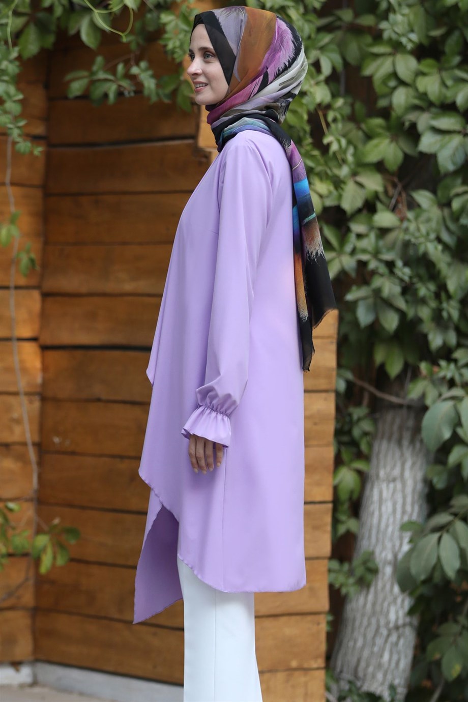 Arya Tesettür Tunik Lila