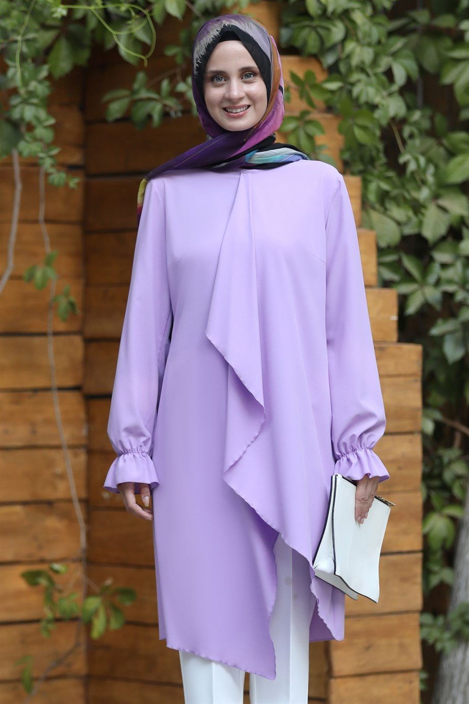 Arya Tesettür Tunik Lila
