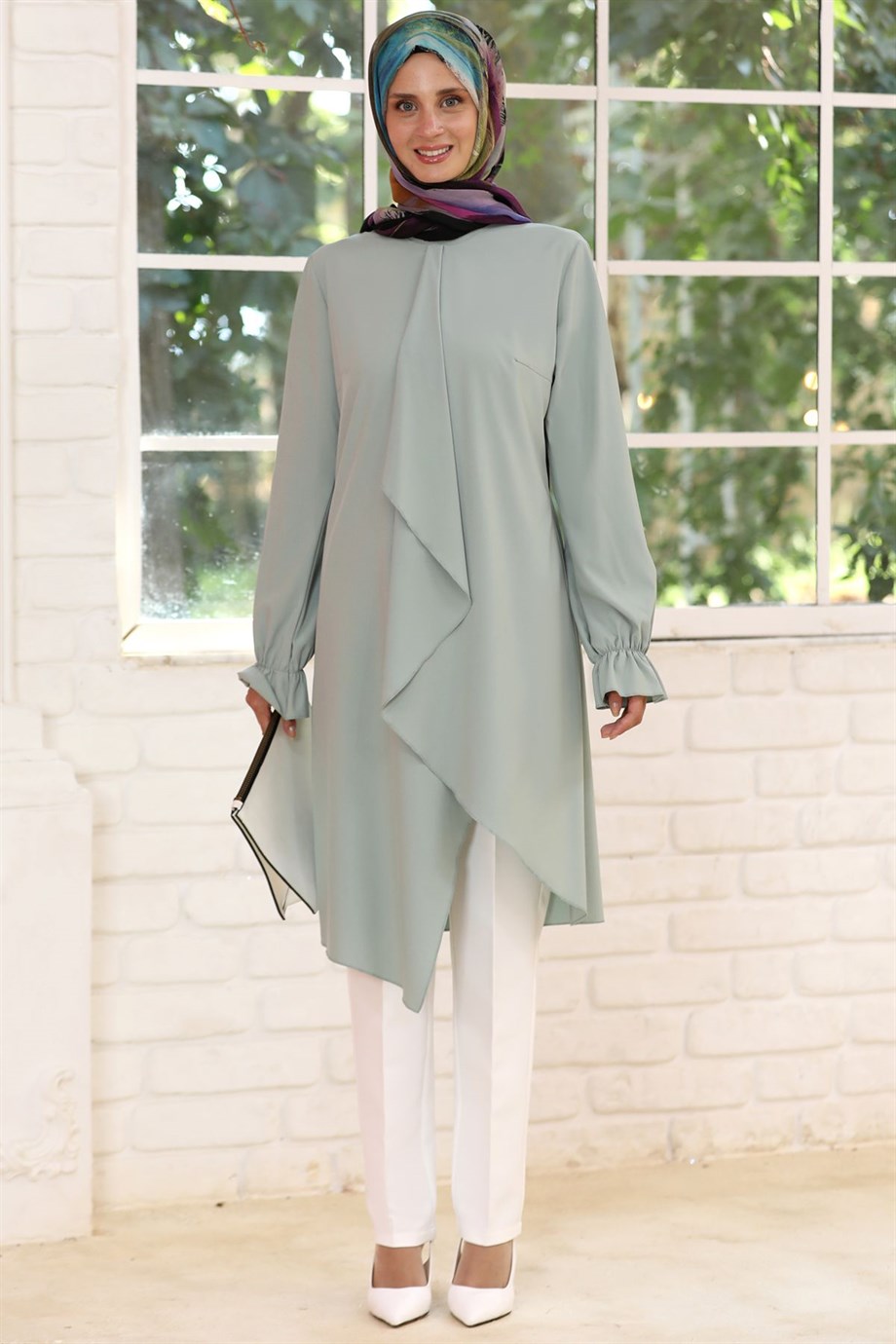 Arya Tesettür Tunik Mint